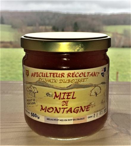 Miel de montagne 500g